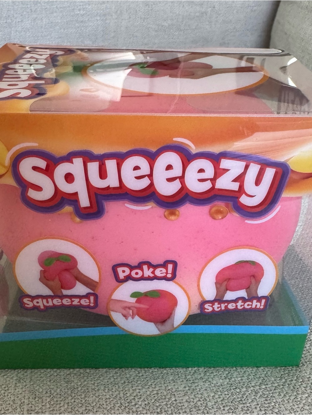 Squeeezy peach   Jumbo squishy. NEW